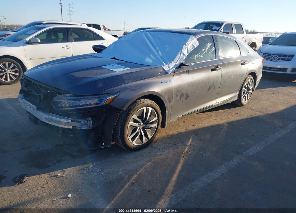 2022 HONDA ACCORD HYBRID EX-L VIN: 1HGCV3F51NA027651