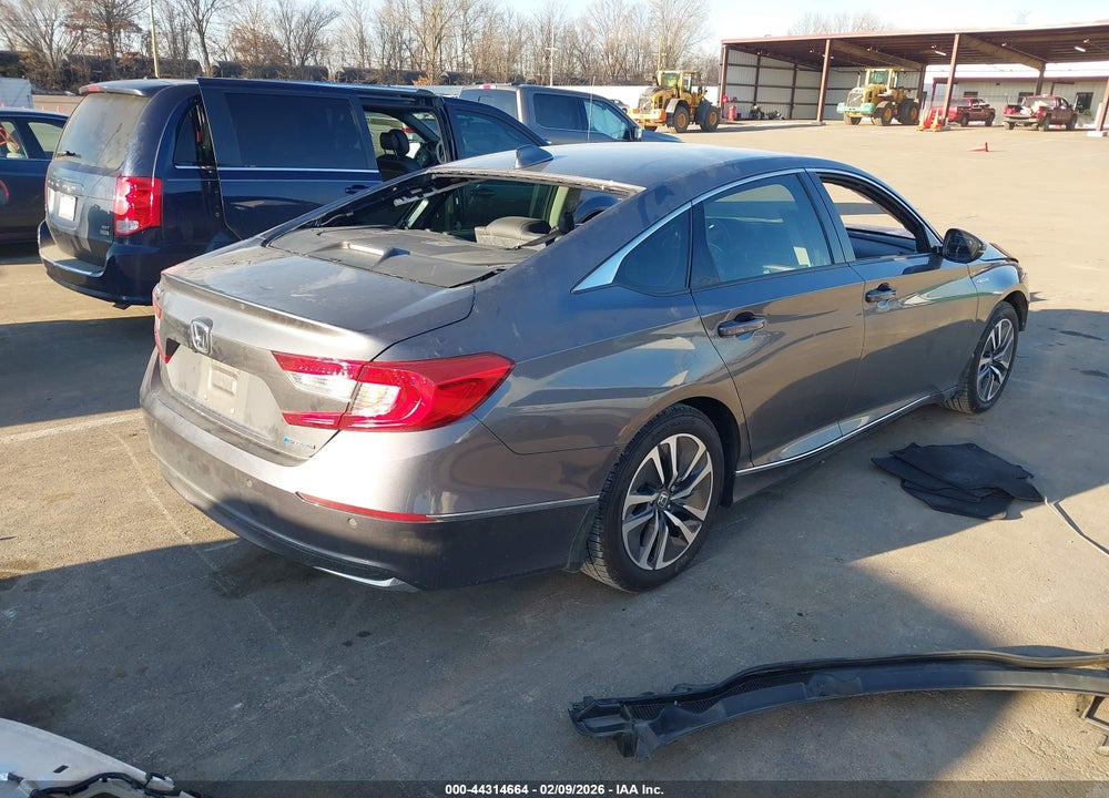 2022 HONDA ACCORD HYBRID EX-L VIN: 1HGCV3F51NA027651
