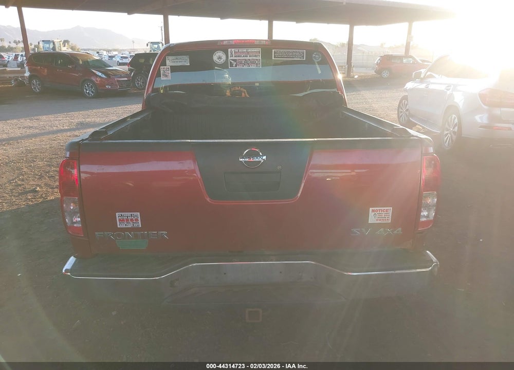 2012 NISSAN FRONTIER SV VIN: 1N6AD0EV4CC465443