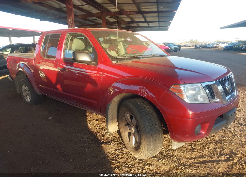 2012 NISSAN FRONTIER SV VIN: 1N6AD0EV4CC465443