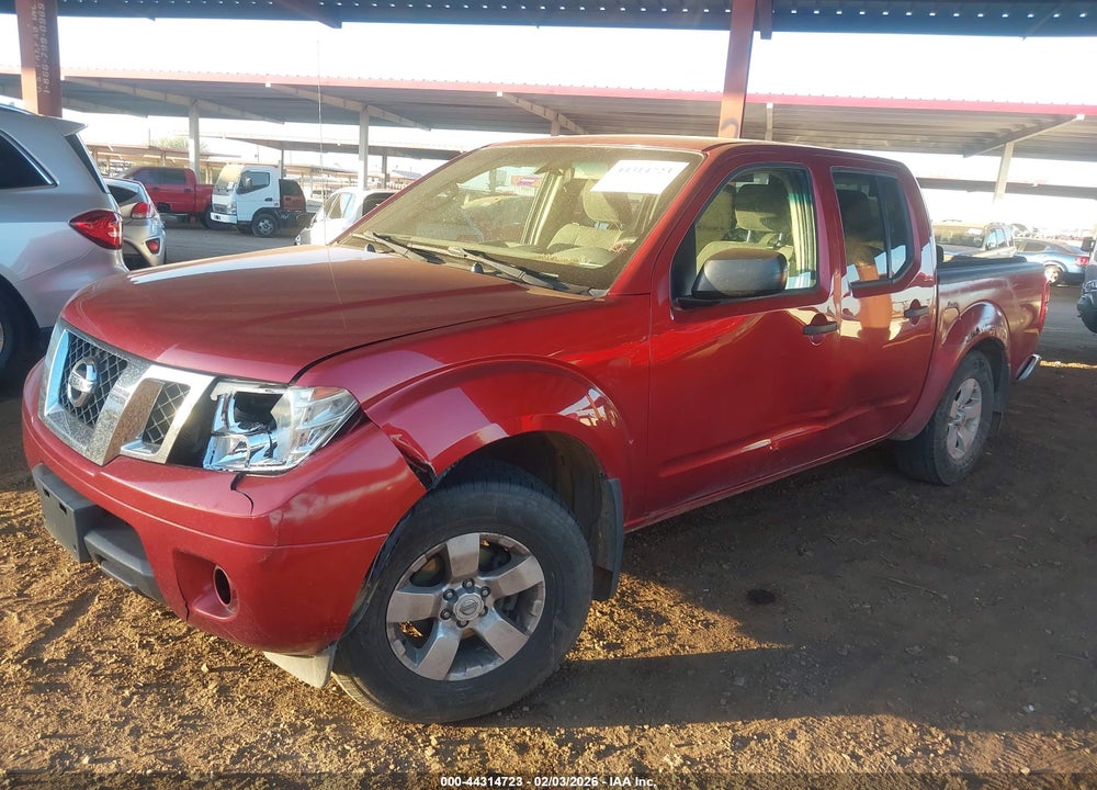 2012 NISSAN FRONTIER SV VIN: 1N6AD0EV4CC465443
