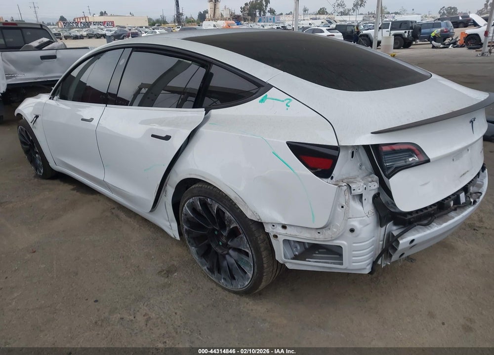 2023 TESLA MODEL 3 PERFORMANCE DUAL MOTOR ALL-WHEEL DRIVE VIN: 5YJ3E1EC3PF509907