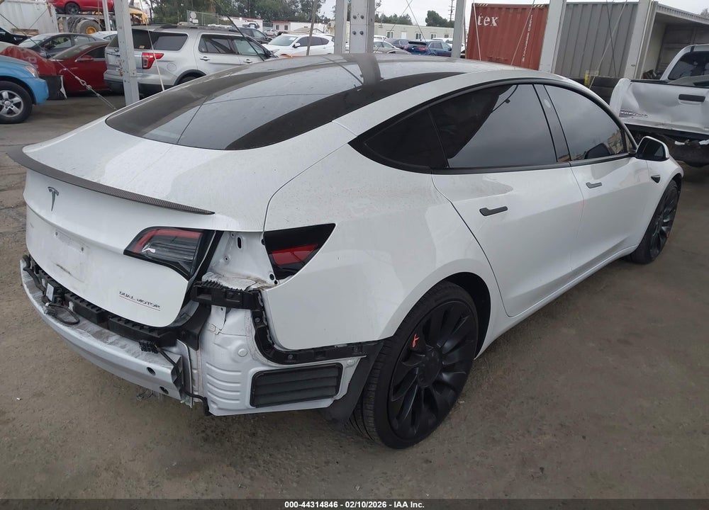 2023 TESLA MODEL 3 PERFORMANCE DUAL MOTOR ALL-WHEEL DRIVE VIN: 5YJ3E1EC3PF509907
