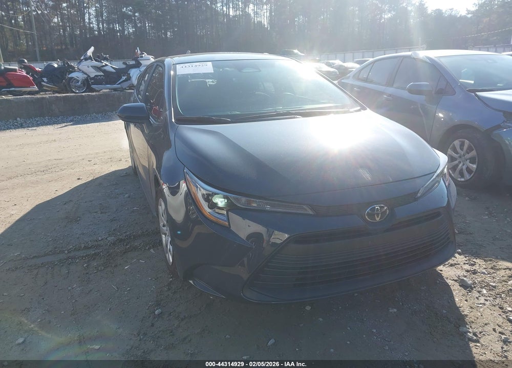 2025 TOYOTA COROLLA LE VIN: 5YFB4MDE5SP237103