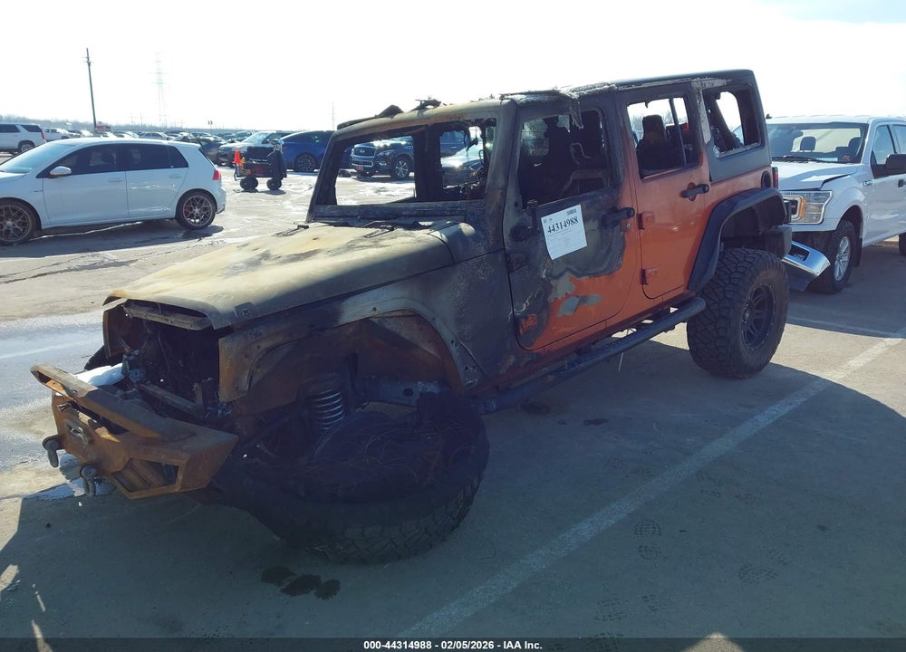 2011 JEEP WRANGLER UNLIMITED RUBICON VIN: 1J4BA6H19BL507576