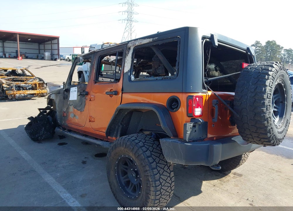 2011 JEEP WRANGLER UNLIMITED RUBICON VIN: 1J4BA6H19BL507576