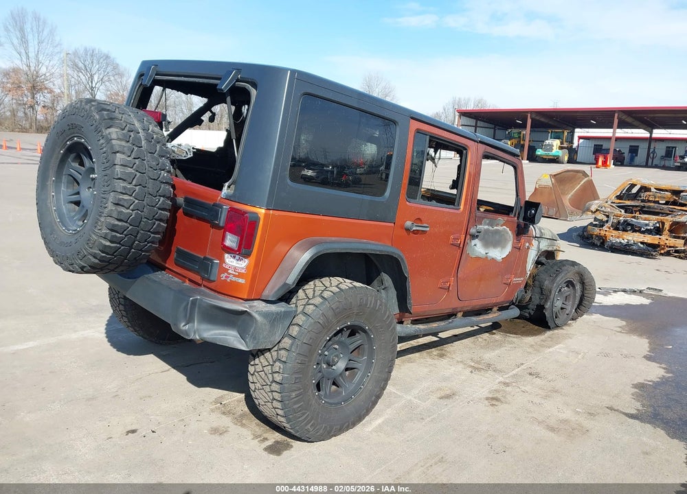 2011 JEEP WRANGLER UNLIMITED RUBICON VIN: 1J4BA6H19BL507576