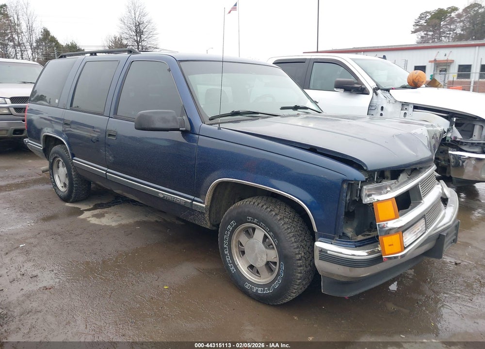 1999 CHEVROLET TAHOE LT VIN: 1GNEC13R8XJ432196