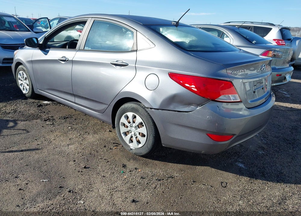 2016 HYUNDAI ACCENT SE VIN: KMHCT4AE8GU007363