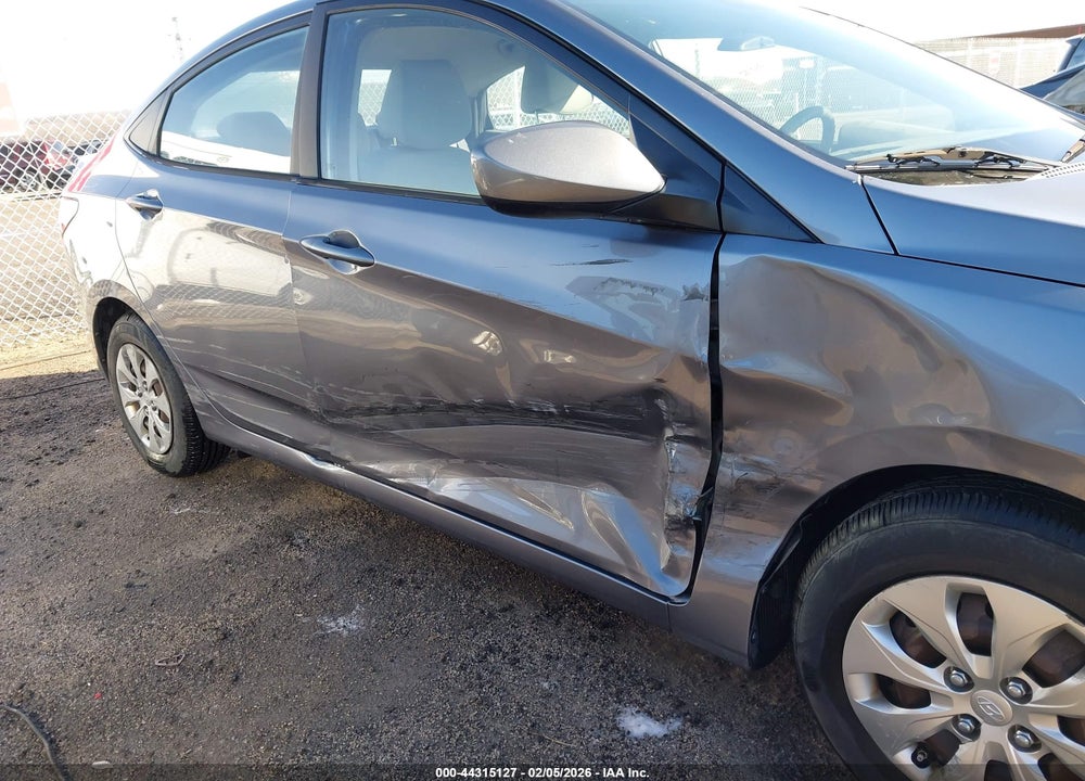 2016 HYUNDAI ACCENT SE VIN: KMHCT4AE8GU007363