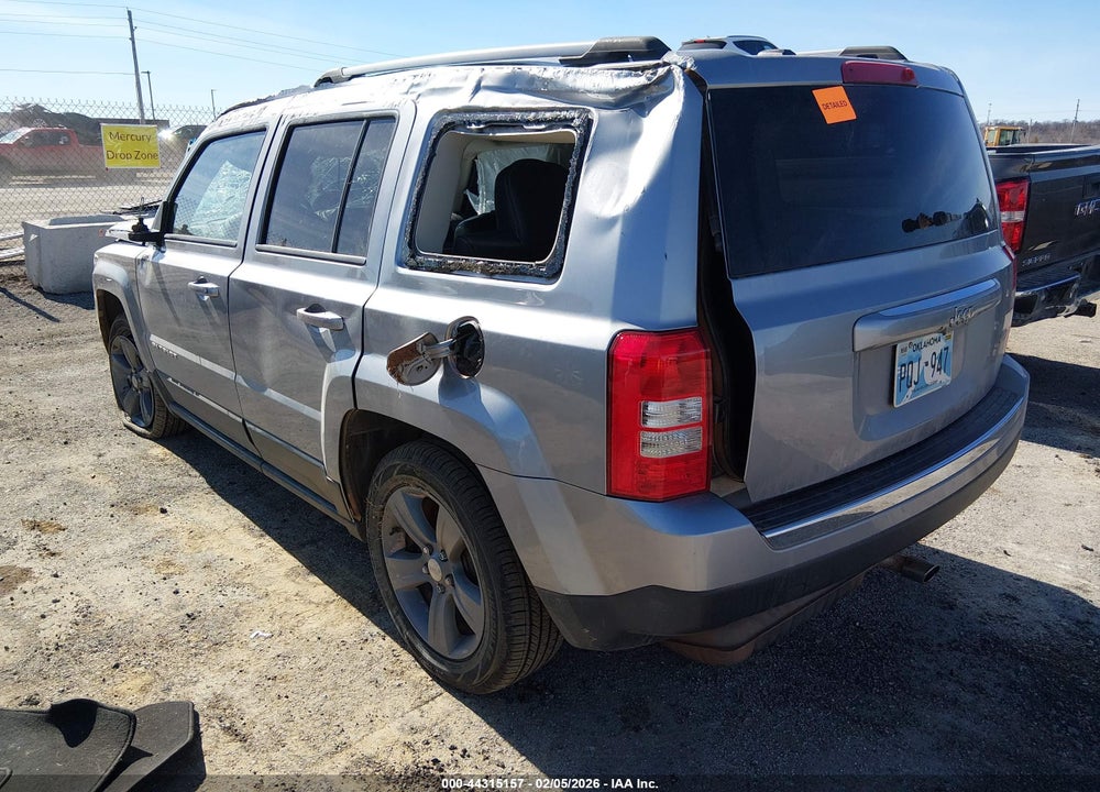 2017 JEEP PATRIOT HIGH ALTITUDE FWD VIN: 1C4NJPFA4HD171298