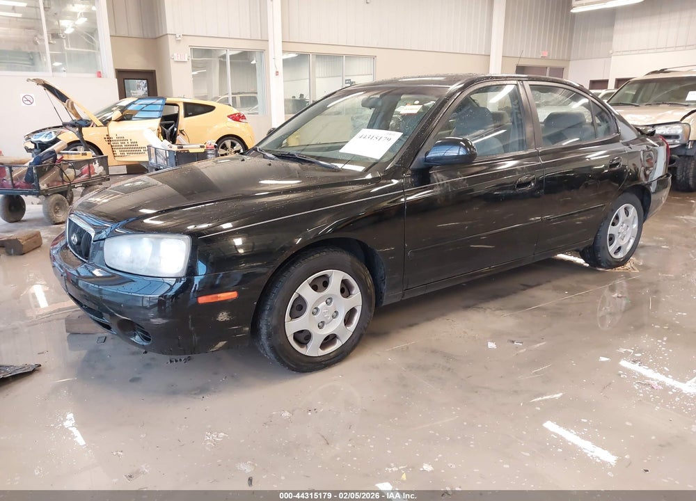 2003 HYUNDAI ELANTRA GLS/GT VIN: KMHDN45D83U621310
