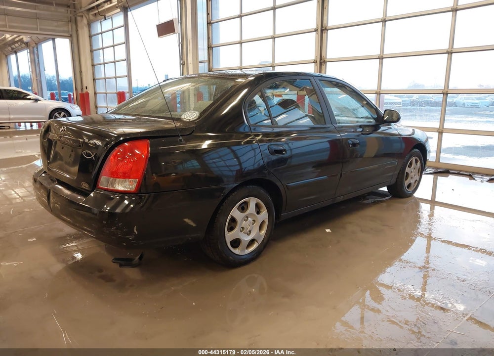 2003 HYUNDAI ELANTRA GLS/GT VIN: KMHDN45D83U621310