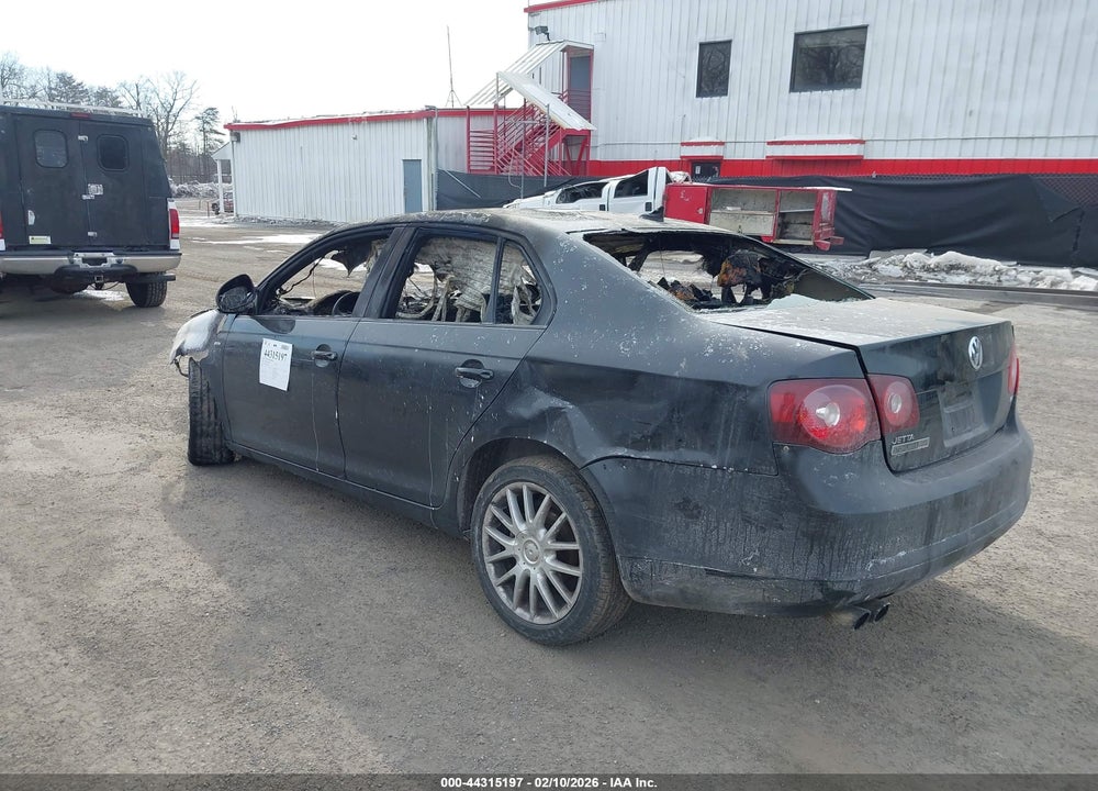 2008 VOLKSWAGEN JETTA SEDAN WOLFSBURG VIN: 3VWRJ71K88M194666
