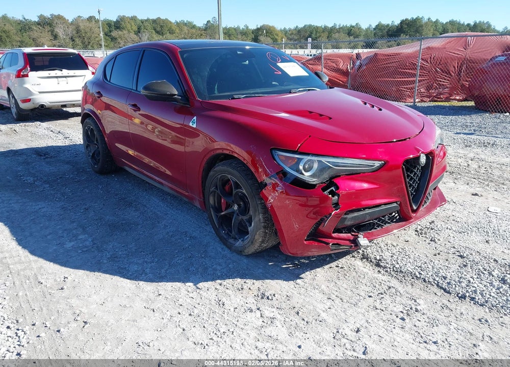 2019 ALFA ROMEO STELVIO QUADRIFOGLIO AWD VIN: ZASPAKEV6K7C42465