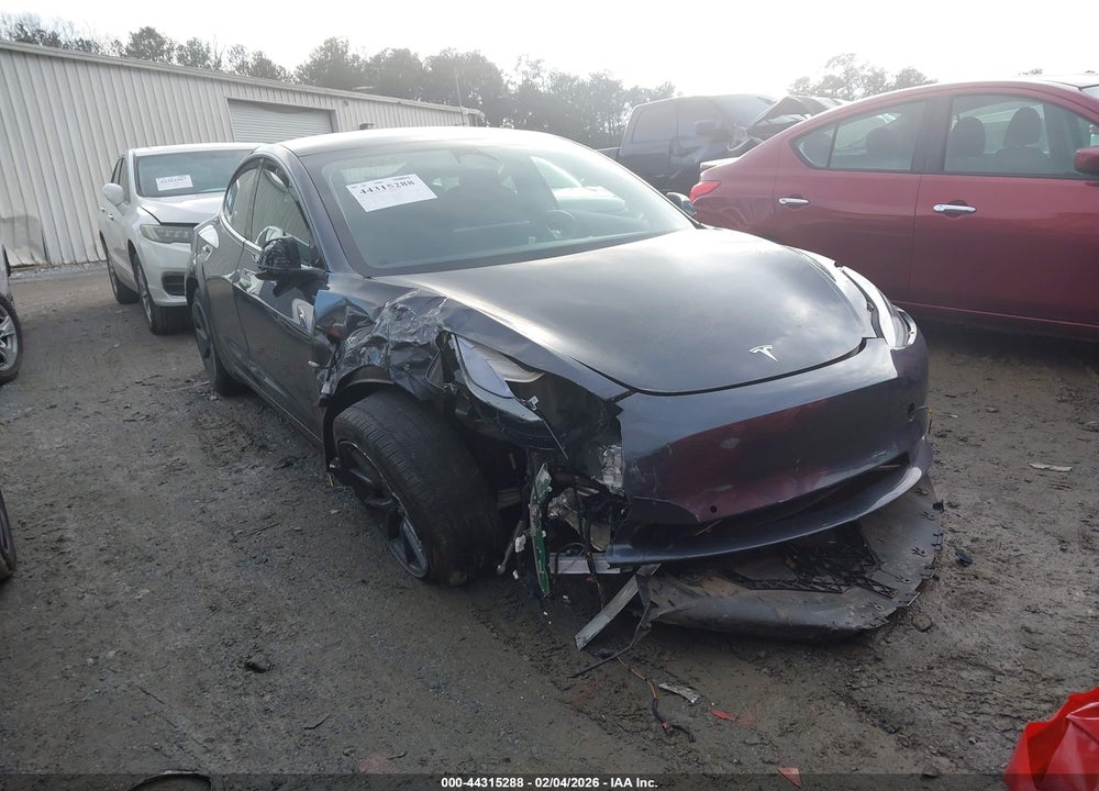 2022 TESLA MODEL 3 LONG RANGE DUAL MOTOR ALL-WHEEL DRIVE VIN: 5YJ3E1EB6NF197196