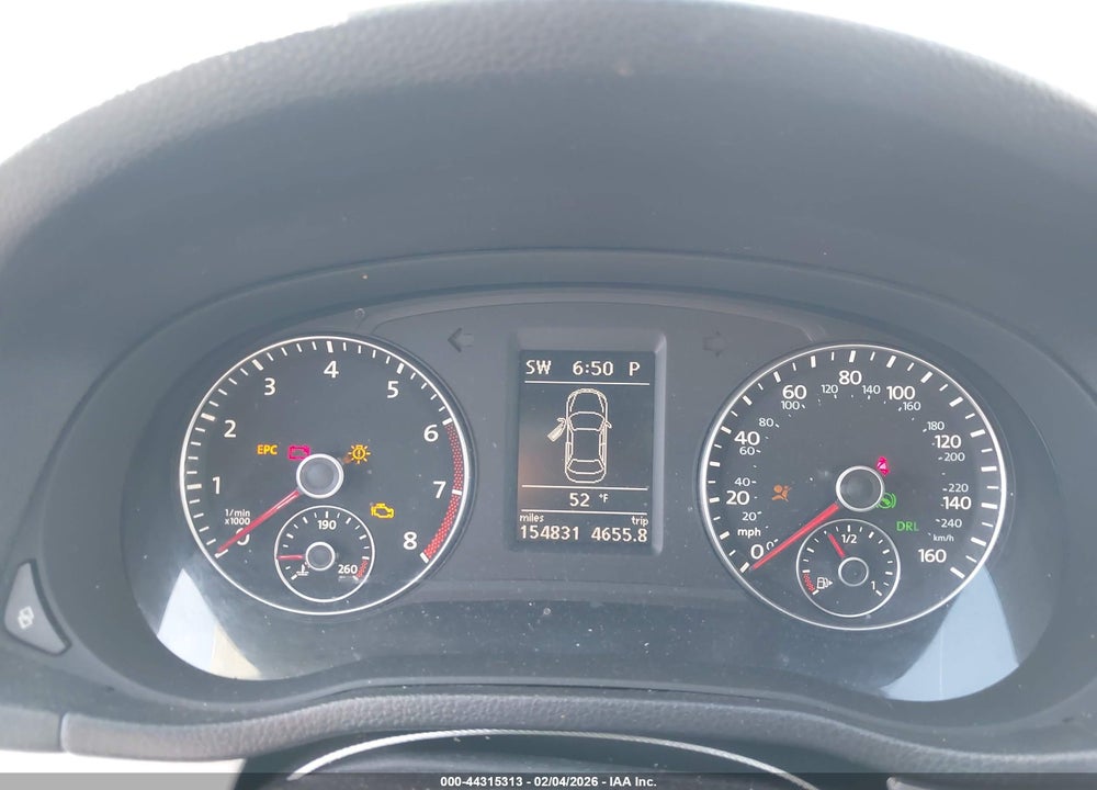 2012 VOLKSWAGEN PASSAT 2.5L SE VIN: 1VWBH7A38CC093028