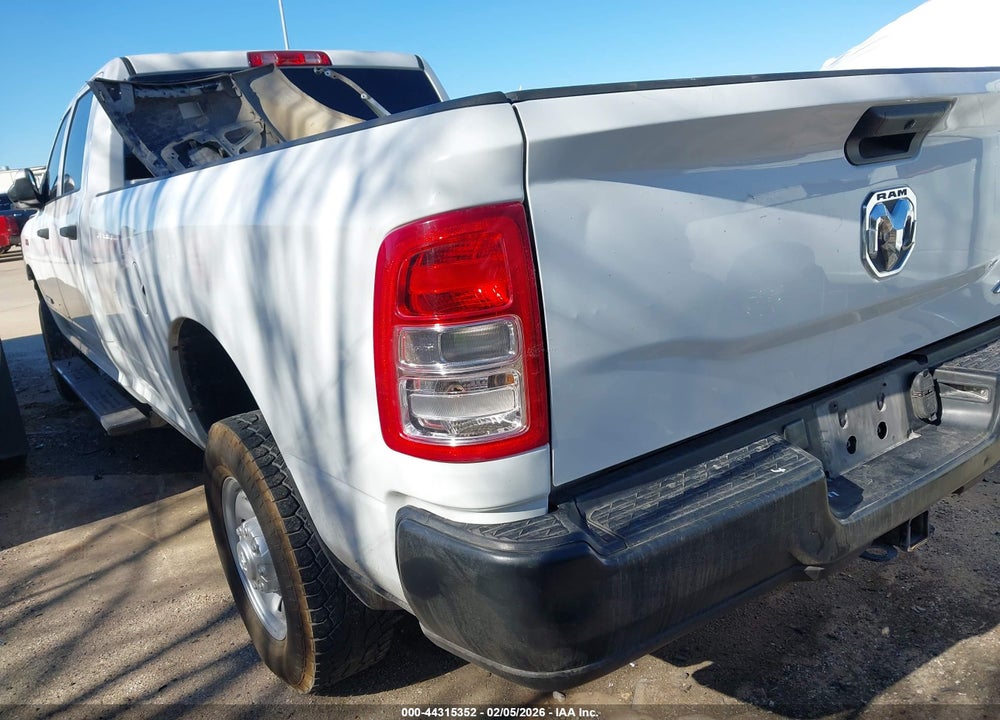 2022 RAM 2500 TRADESMAN  4X4 8' BOX VIN: 3C6UR5HJ0NG298741
