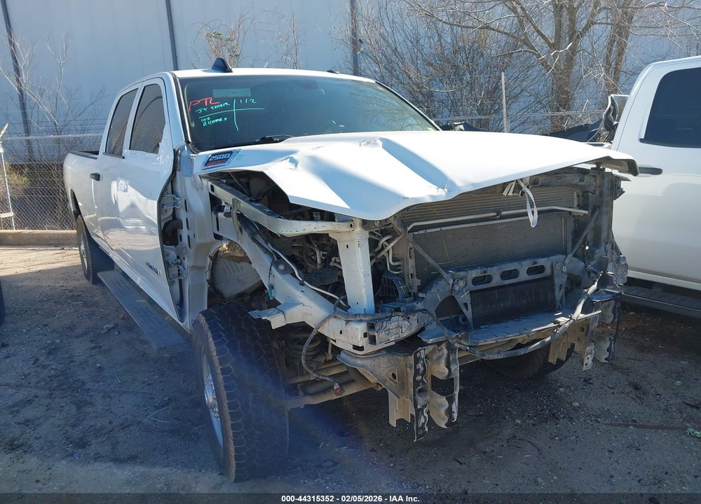 2022 RAM 2500 TRADESMAN  4X4 8' BOX VIN: 3C6UR5HJ0NG298741