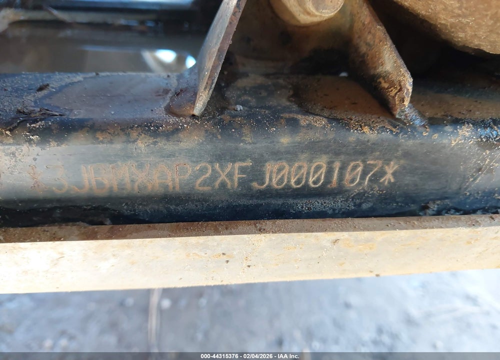 2015 CAN-AM RENEGADE 1000 X XC VIN: 3JBMXAP2XFJ000107