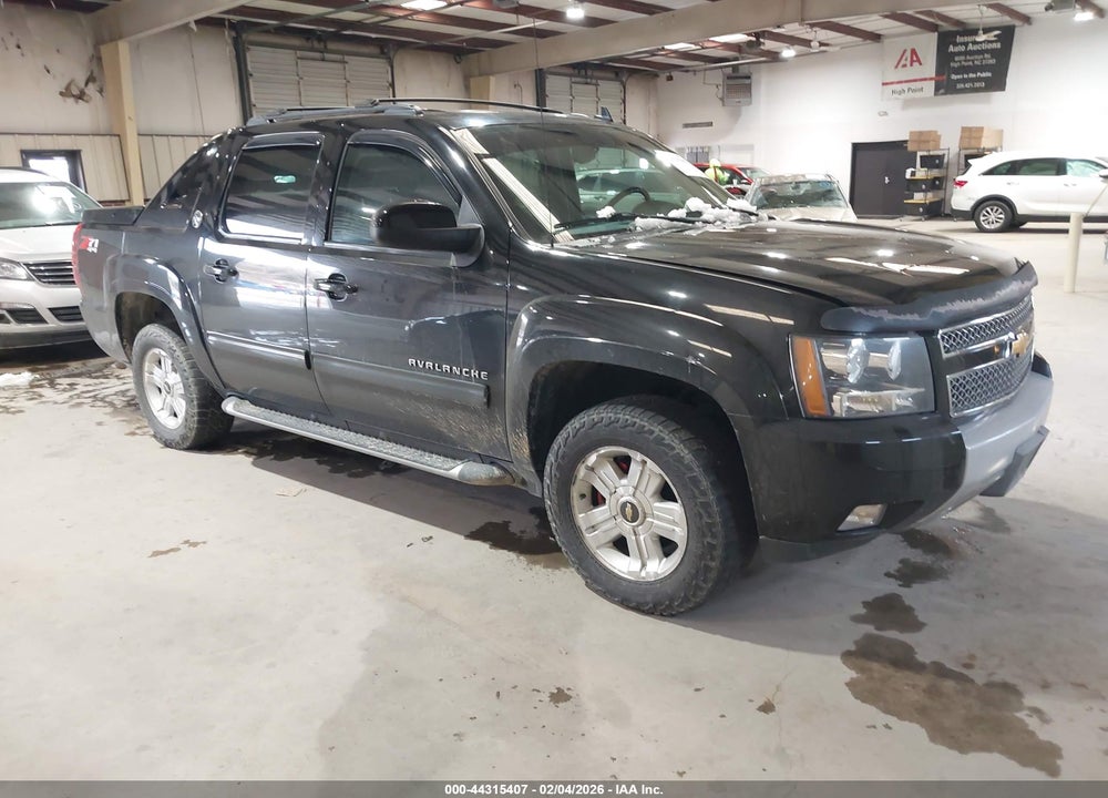 2013 CHEVROLET AVALANCHE LT VIN: 3GNTKFE72DG252910