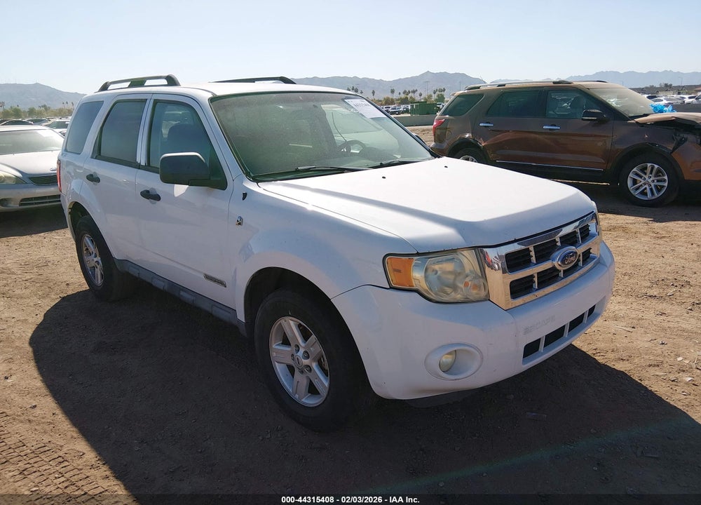 2008 FORD ESCAPE HYBRID VIN: 1FMCU49H98KA02195