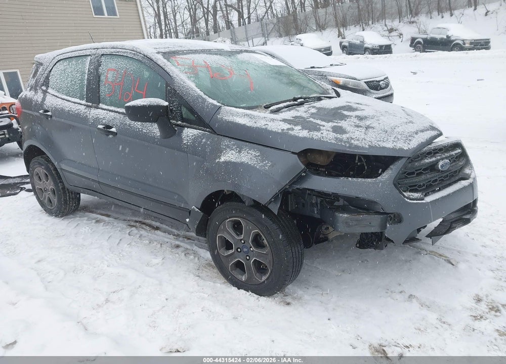 2020 FORD ECOSPORT S VIN: MAJ6S3FL1LC353847