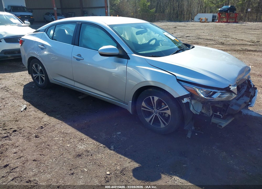 2021 NISSAN SENTRA SV XTRONIC CVT VIN: 3N1AB8CVXMY301118