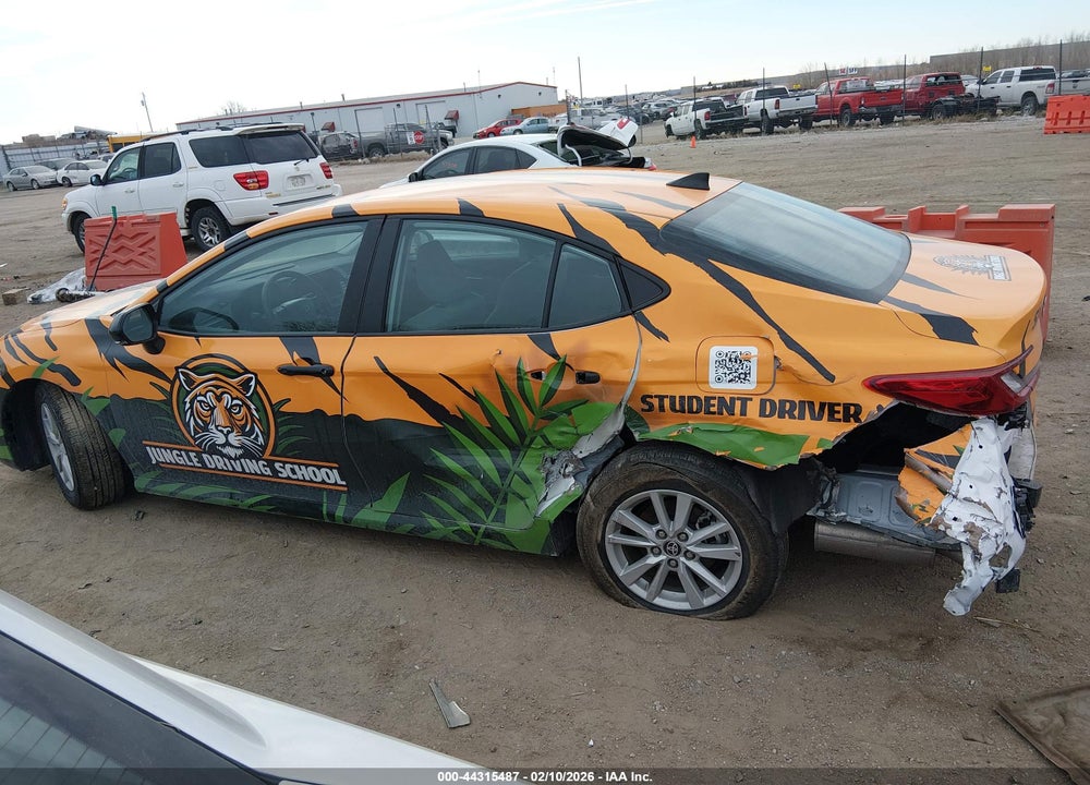 2025 TOYOTA CAMRY LE VIN: 4T1DAACK3SU103289