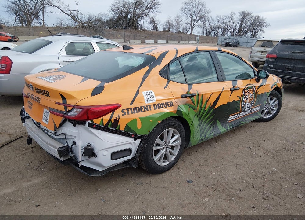 2025 TOYOTA CAMRY LE VIN: 4T1DAACK3SU103289