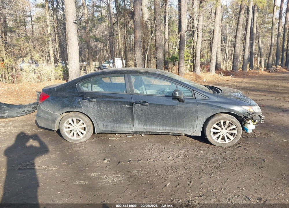 2012 HONDA CIVIC EX-L VIN: 19XFB2F99CE311427