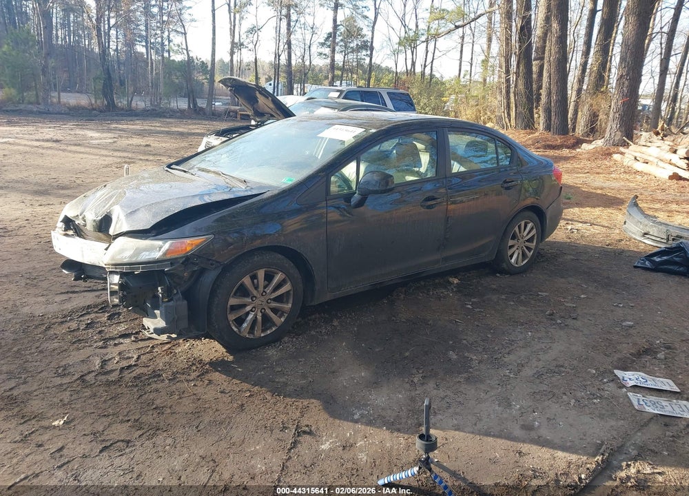 2012 HONDA CIVIC EX-L VIN: 19XFB2F99CE311427