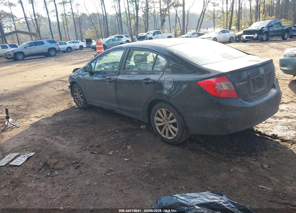 2012 HONDA CIVIC EX-L VIN: 19XFB2F99CE311427