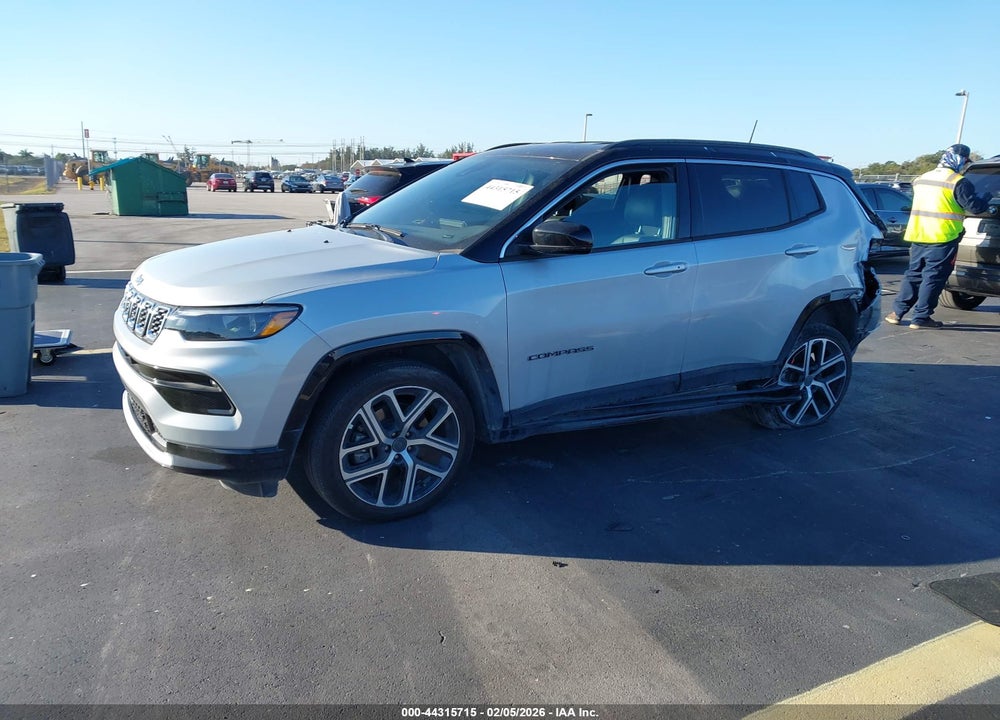 2025 JEEP COMPASS LIMITED 4X4 VIN: 3C4NJDCN3ST500970