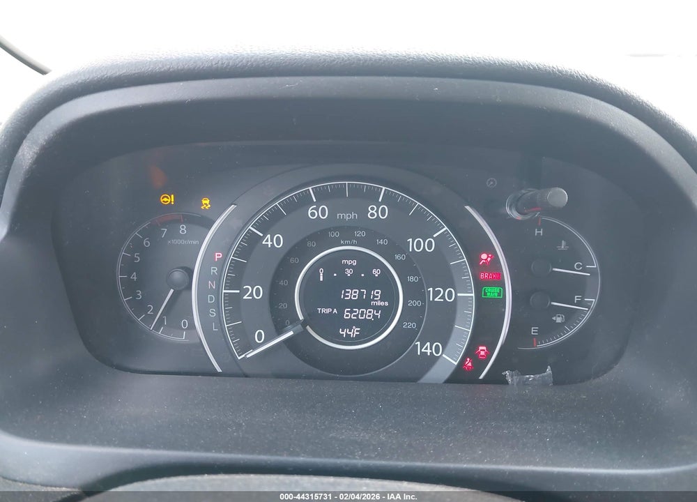 2016 HONDA CR-V EX VIN: 3CZRM3H52GG712555