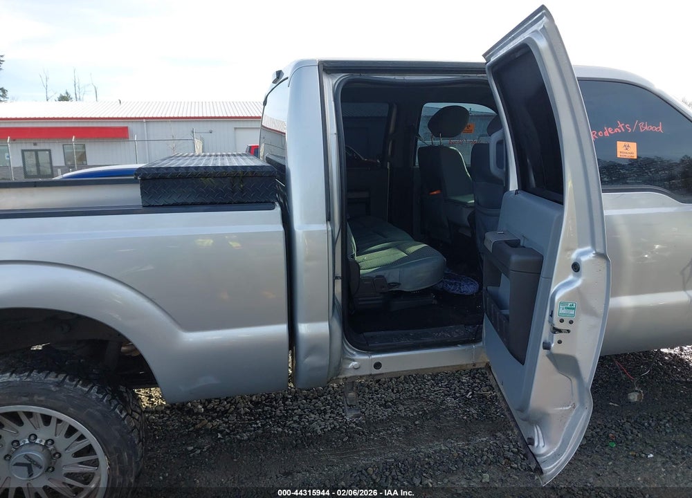 2013 FORD F-250 XLT VIN: 1FT7W2BT8DEA98199