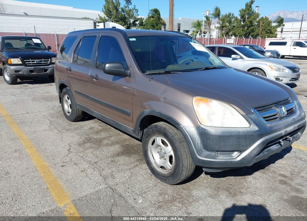 2004 HONDA CR-V LX VIN: JHLRD68404C000223
