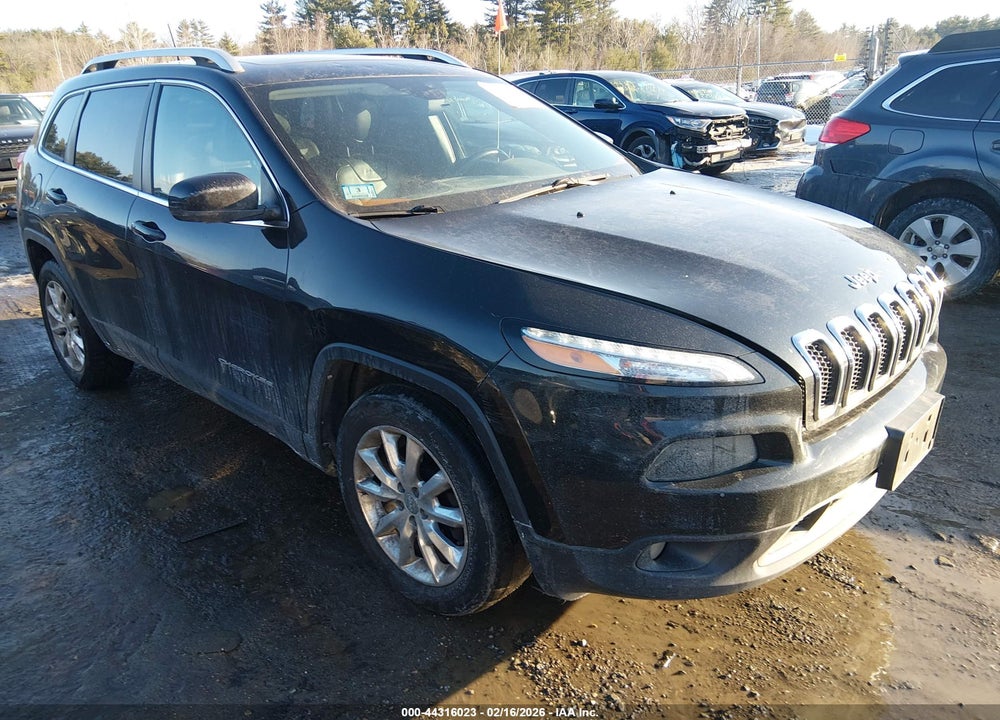 2016 JEEP CHEROKEE LIMITED VIN: 1C4PJMDSXGW142085