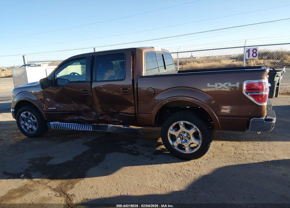 2012 FORD F-150 LARIAT VIN: 1FTFW1ET7CFB01782