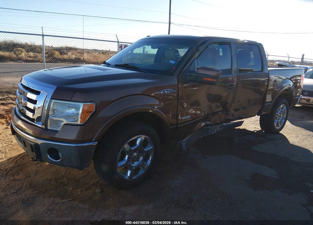 2012 FORD F-150 LARIAT VIN: 1FTFW1ET7CFB01782