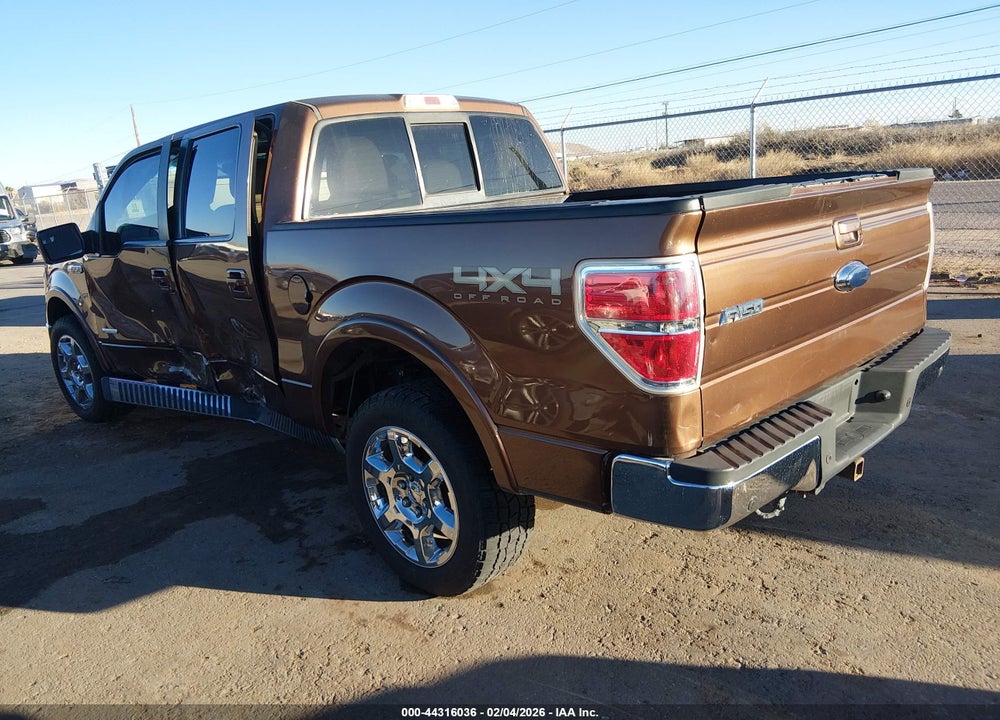 2012 FORD F-150 LARIAT VIN: 1FTFW1ET7CFB01782
