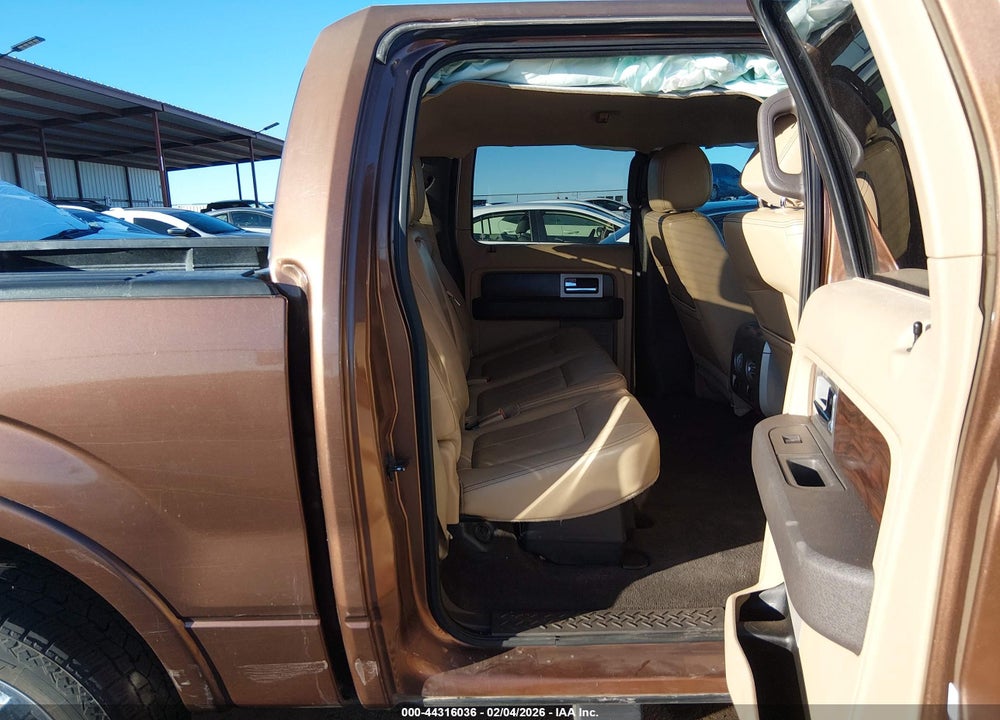 2012 FORD F-150 LARIAT VIN: 1FTFW1ET7CFB01782