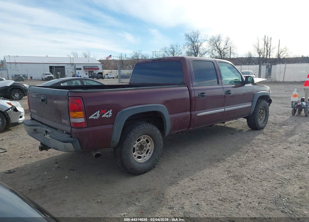 2003 GMC SIERRA 1500HD SLT VIN: 1GTGK13U43F219123