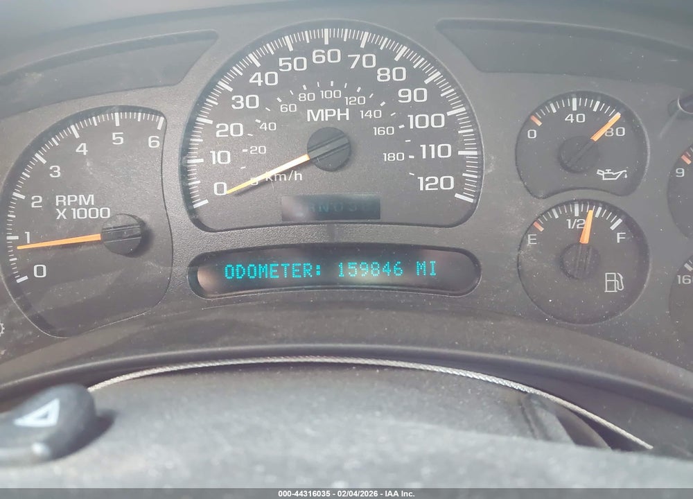2003 GMC SIERRA 1500HD SLT VIN: 1GTGK13U43F219123