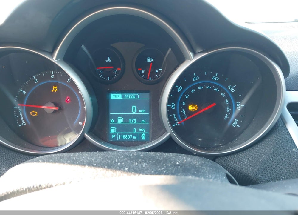 2014 CHEVROLET CRUZE 1LT AUTO VIN: 1G1PC5SB1E7276244