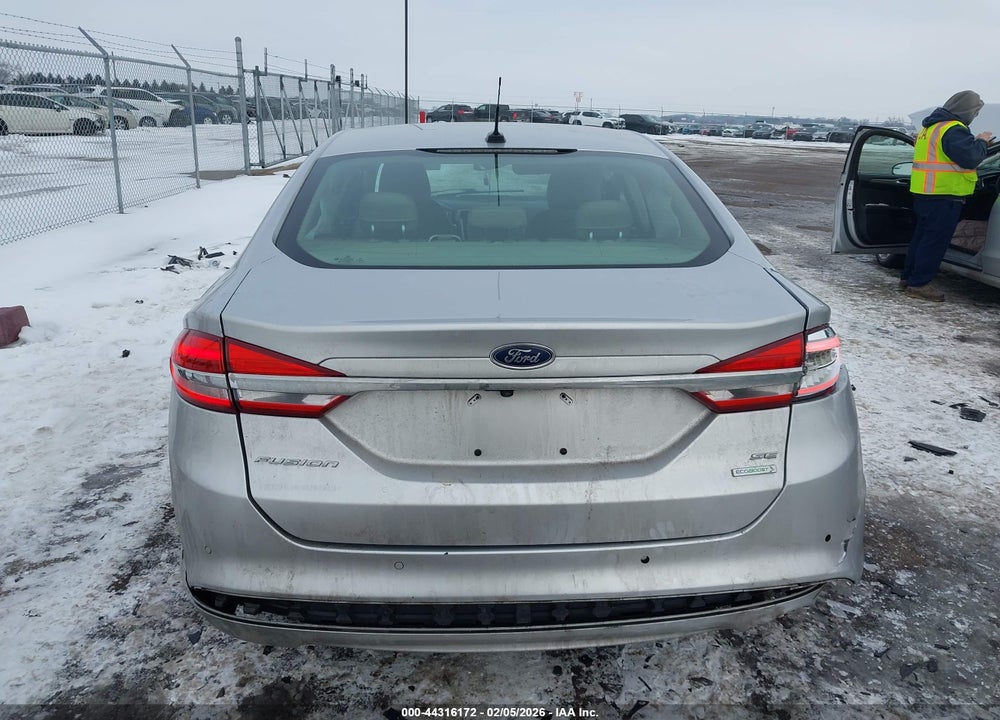 2018 FORD FUSION SE VIN: 3FA6P0HDXJR126693