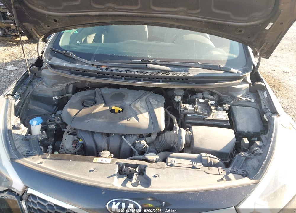 2016 KIA FORTE LX VIN: KNAFK4A6XG5519520