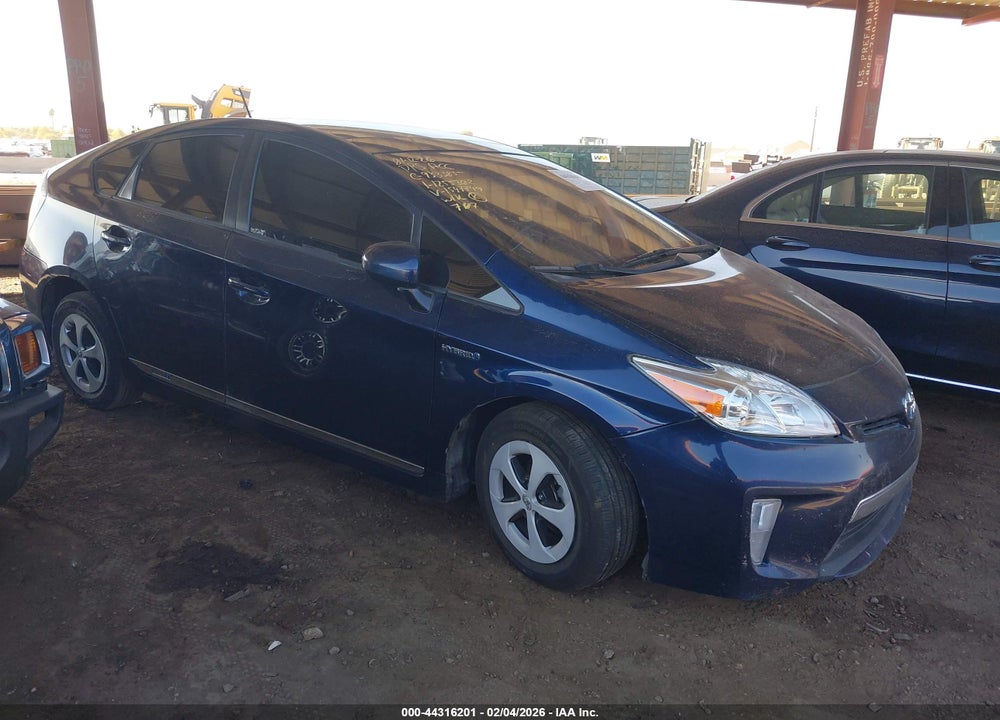 2012 TOYOTA PRIUS ONE/TWO/THREE/FOUR/FIVE VIN: JTDKN3DU8C1547749