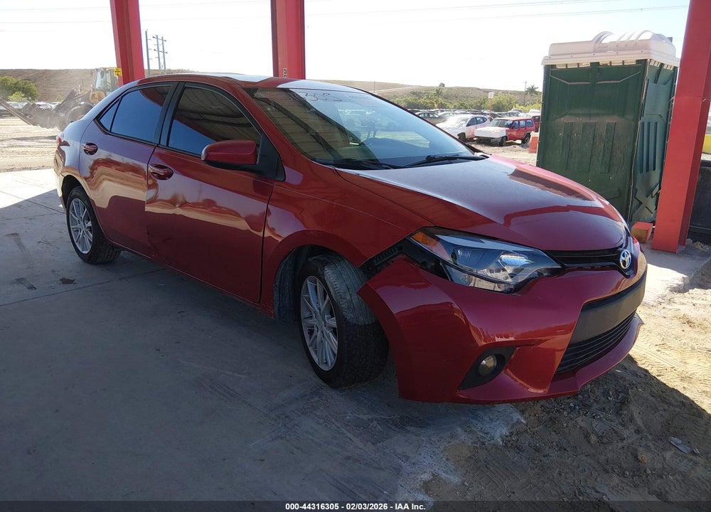 2016 TOYOTA COROLLA LE VIN: 5YFBURHE7GP551916