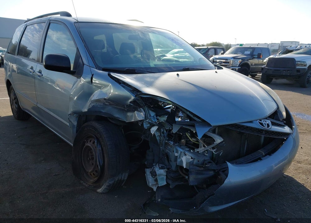 2007 TOYOTA SIENNA LE VIN: 5TDZK23CX7S011680